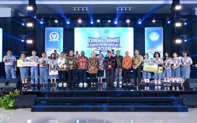 Bangga! SMA YPPK Teruna Bakti Jayapura Menjuarai Cerdas Cermat Empat Pilar MPR-RI Papua