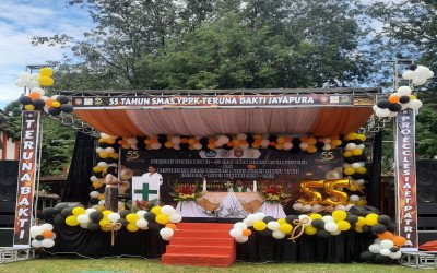 SMAS YPPK Teruna Bakti Jayapura Rayakan HUT ke-55 Bersama Alumni